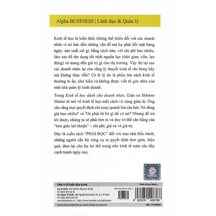Kinh Tế Học Dành Cho Doanh Nhân - Ảnh 2