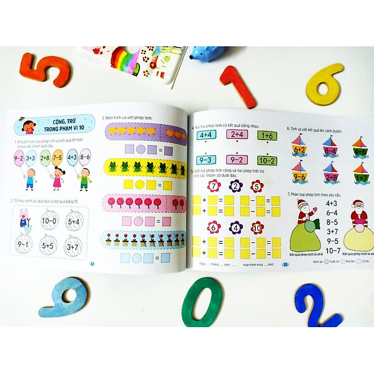 Toán Tiền Tiểu Học - Cộng Trừ Trong Phạm Vi 20 (Tái Bản 2023) - Ảnh 5