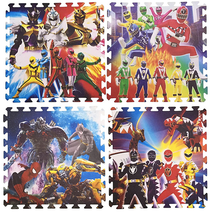 Bộ 4 thảm xốp ECOBABY cho bé Chính hãng Ưu đãi