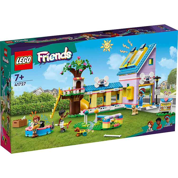 LEGO Friends 41727 Trung Tâm Cứu Hộ Cún Chính hãng Tiết kiệm - Hình ảnh 3