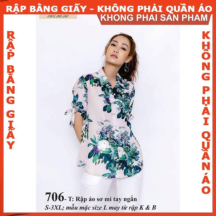 Rập Giấy A0 Mã 706 (Bản Vẽ) - Ảnh 2