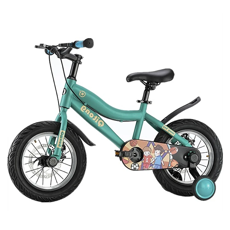 Xe đạp trẻ em có họa tiết và màu sắc nổi bật 