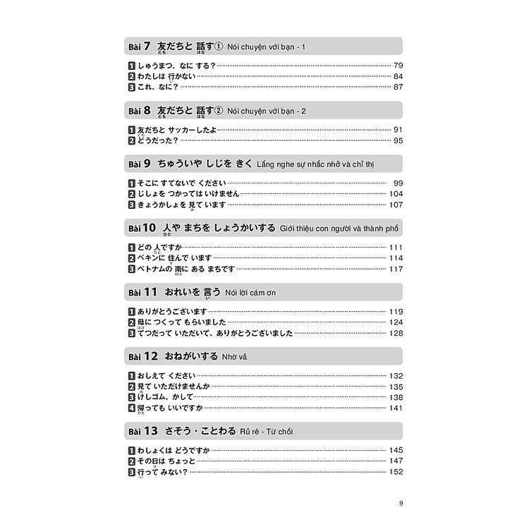 Tsunagu Nihongo Tiếng Nhật Kết Nối Sơ Cấp - Sách Giải Thích Ngữ Pháp - Ảnh 7