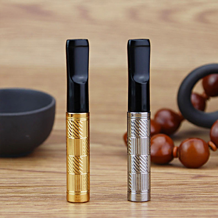 Tẩu Lọc Thuốc Cầm Tay Họa Tiết Hoa Văn ZB-322 - Ảnh 3