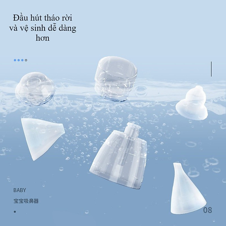 Máy hút mũi điện BX-002 La Vita Chính hãng Giá tốt - Hình ảnh 4