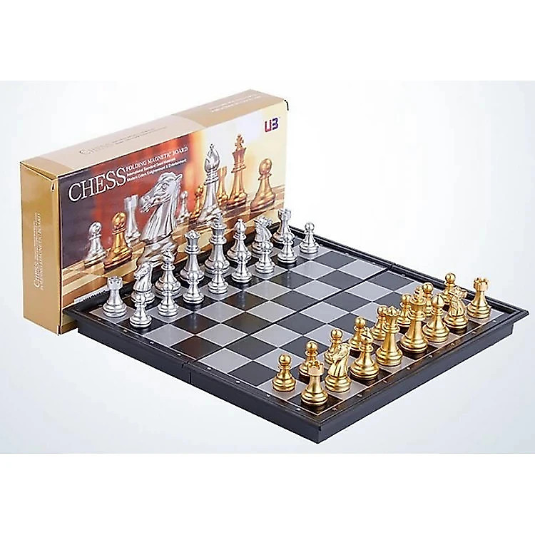 Bộ cờ vua nam châm 25cm cao cấp Chính hãng Ưu đãi - Hình ảnh 2