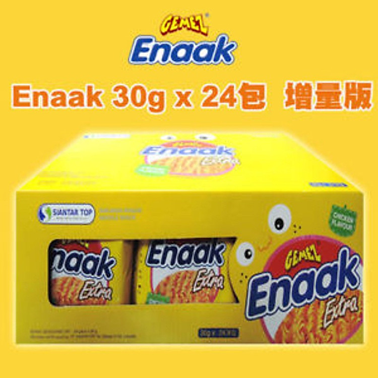 Hộp 24 gói mỳ enaak vị gà 30gram