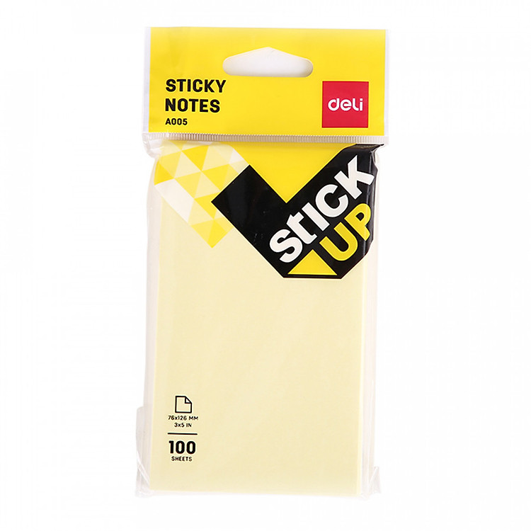 Giấy Note Deli A00552 - Vàng