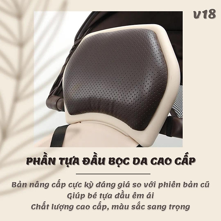 Xe đẩy gấp gọn Baobaohao V18 Chính hãng Tiết kiệm - Hình ảnh 4