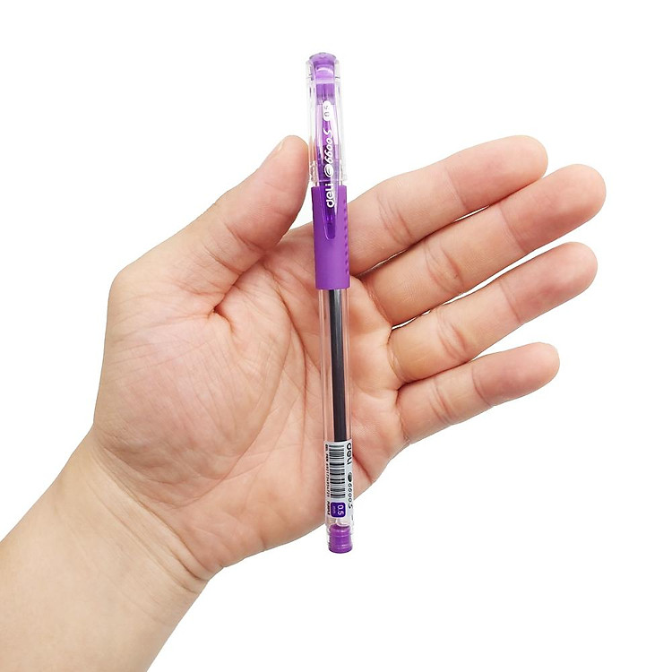 Bút Gel Deli C6600S-TI (0.5mm, Mực tím) - Ảnh 4