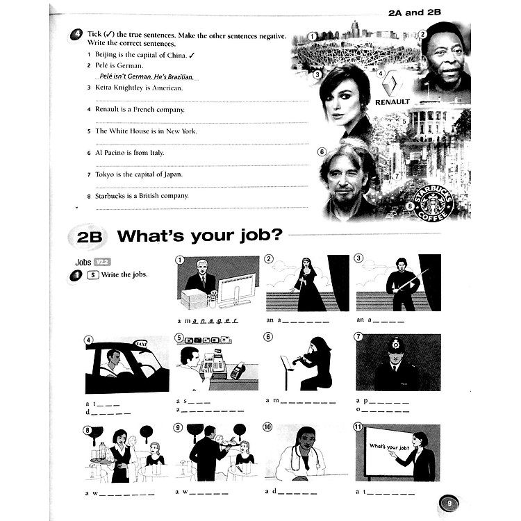 Face2face Starter Workbook with Key - Ảnh 3