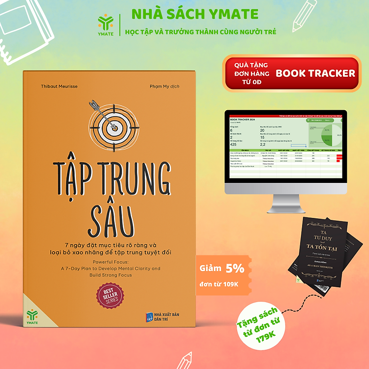 Tập Trung Sâu – 7 Ngày Đặt Mục Tiêu Rõ Ràng Và Loại Bỏ Xao Nhãng Để Tập Trung Tuyệt Đối