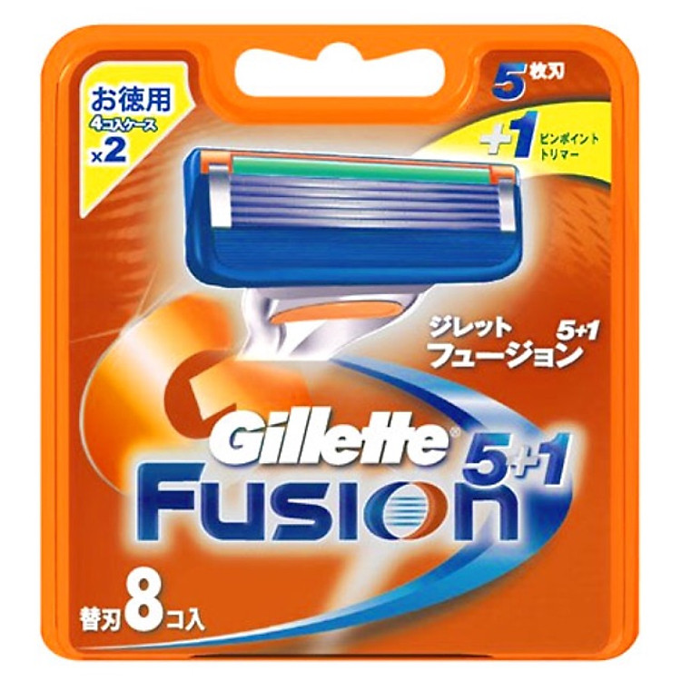 Hộp 8 lưỡi dao cạo Gillette Fusion Proglide Flexball Power (nhật bản)