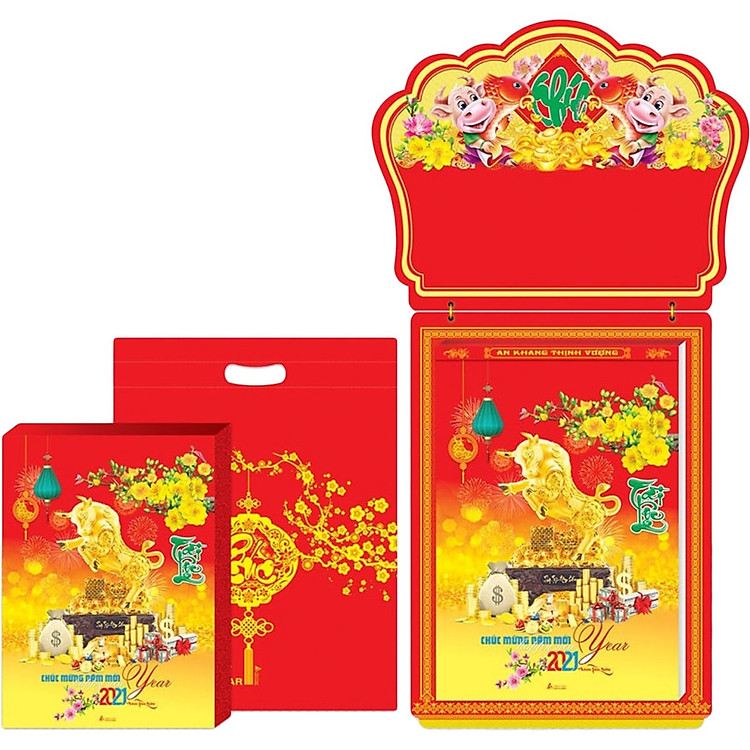 Lịch Bloc Gia Vũ Siêu Cực Đại (29x41 cm) - Phong Thủy Tài Lộc