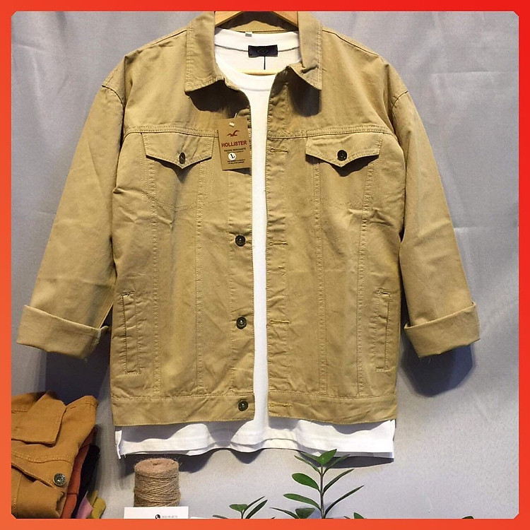 áo khoác kaki dành cho nam nữ thời trang cao cấp 2019