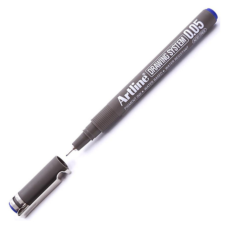 BÚT VẼ KỸ THUẬT ARTLINE MÀU XANH BLUE NHIỀU SIZE