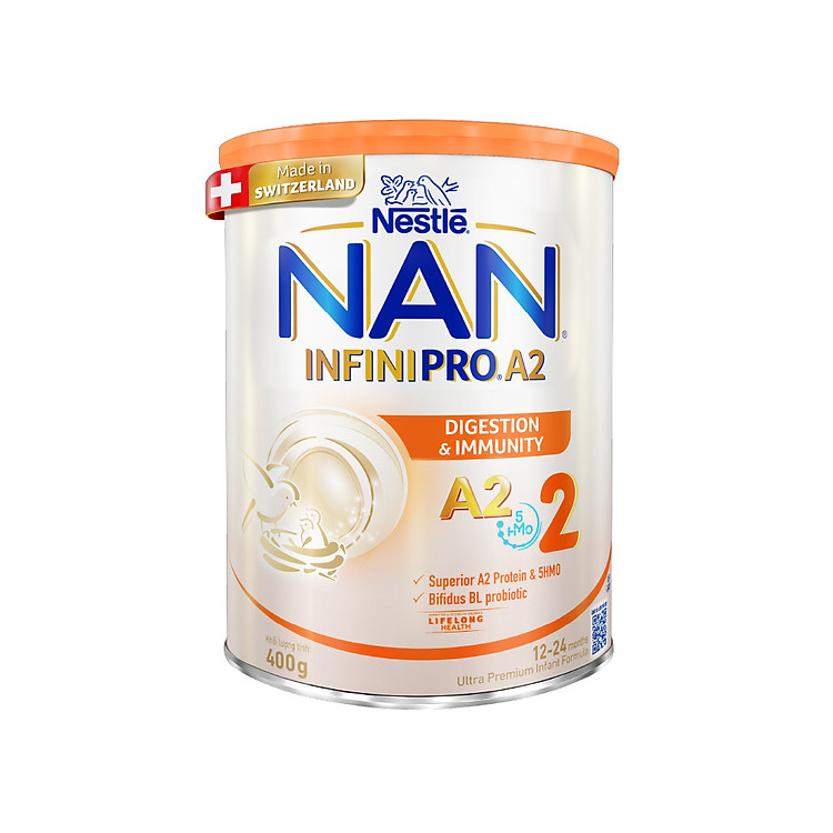 Mua Sữa bột NAN INFINIPRO A2 400g Tin cậy Ưu đãi