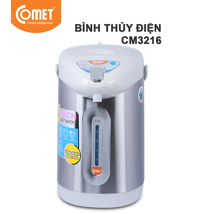 Bình Thủy Điện Comet CM3216 (3.6L) - Hàng chính hãng