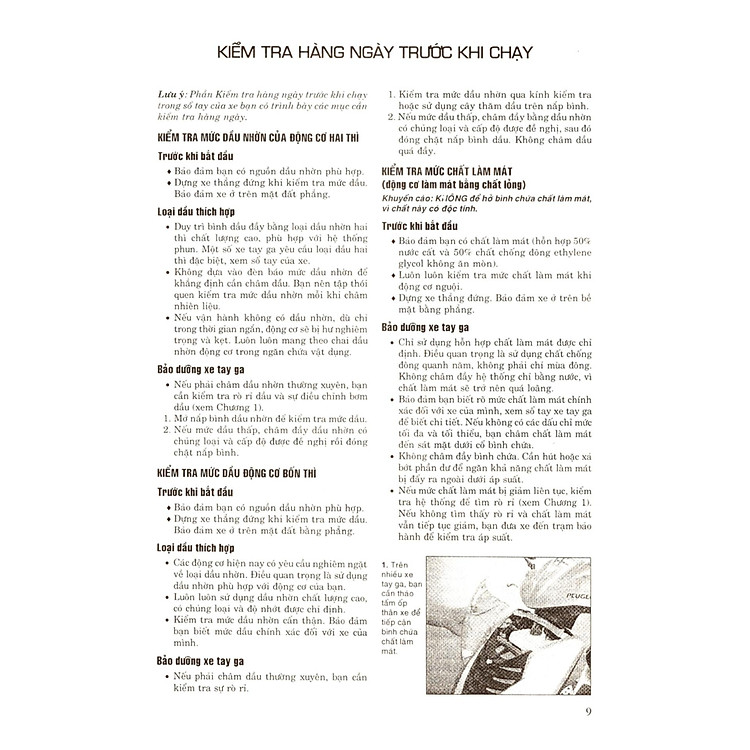 Hướng Dẫn Sửa Chữa - Bảo Trì Xe Tay Ga Đời Mới - Ảnh 6