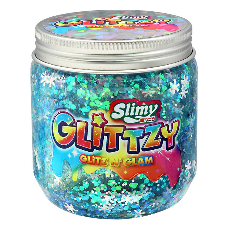 Đồ chơi SLIMY kim tuyến Fancy-xanh frozen mát lạnh (phiên bản mới)