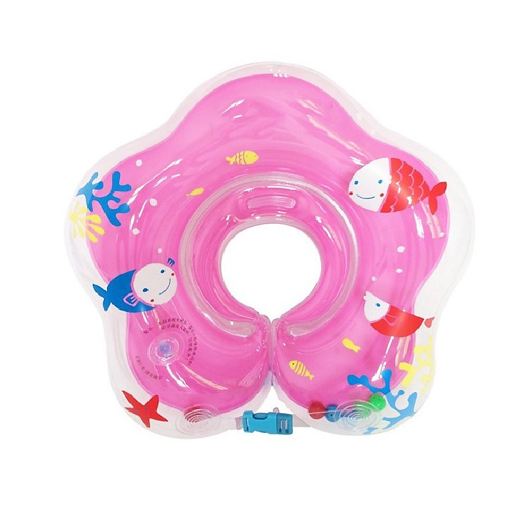 Phao Bơi Đỡ Cổ Chống Lật Cho Bé Tập Bơi (Hồng)