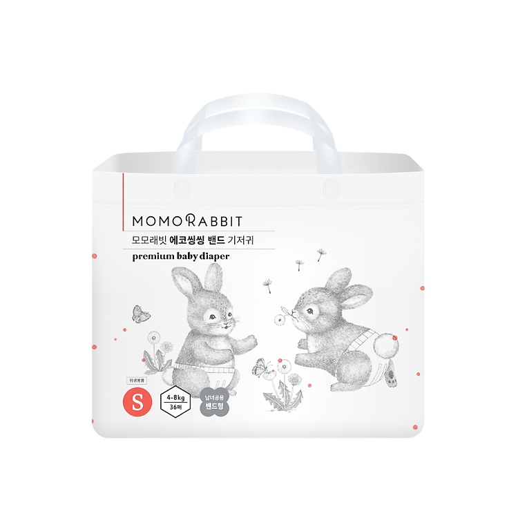 Bỉm dán Momo Rabbit Baby size S Chính hãng Tiết kiệm - Hình ảnh 2