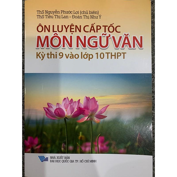 Mua tại Newshop: Ôn Luyện Cấp Tốc Kỳ Thi 9 Vào Lớp 10 THPT - Môn Ngữ Văn