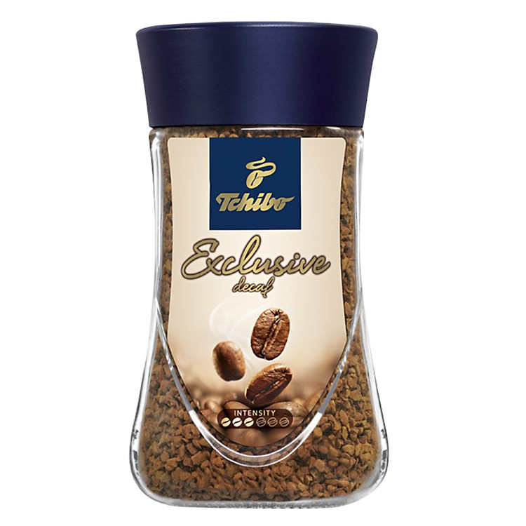 Cà Phê Hòa Tan Tách Caffein Tchibo Exclusive Decaf T100D (100g)