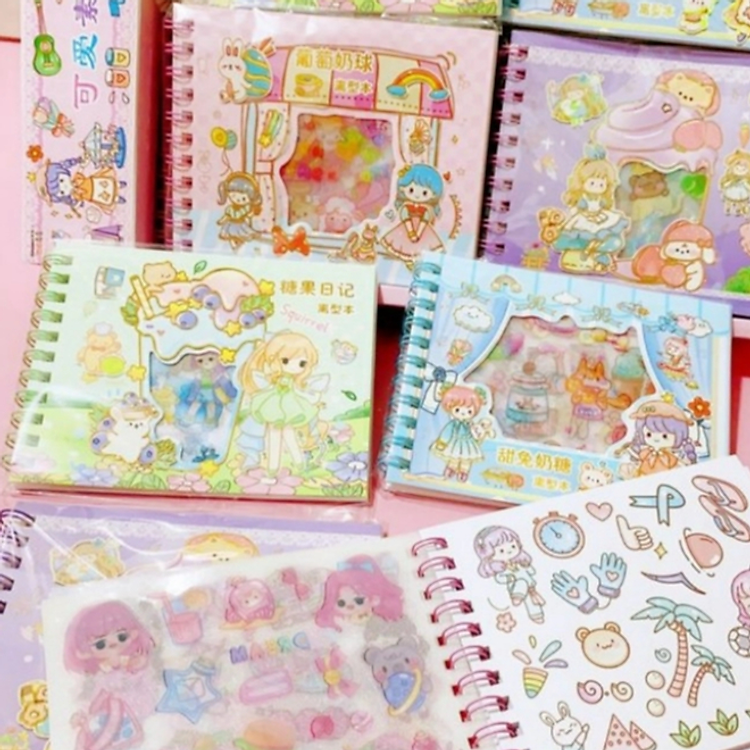 Sổ sticker 3in1 siêu dễ thương