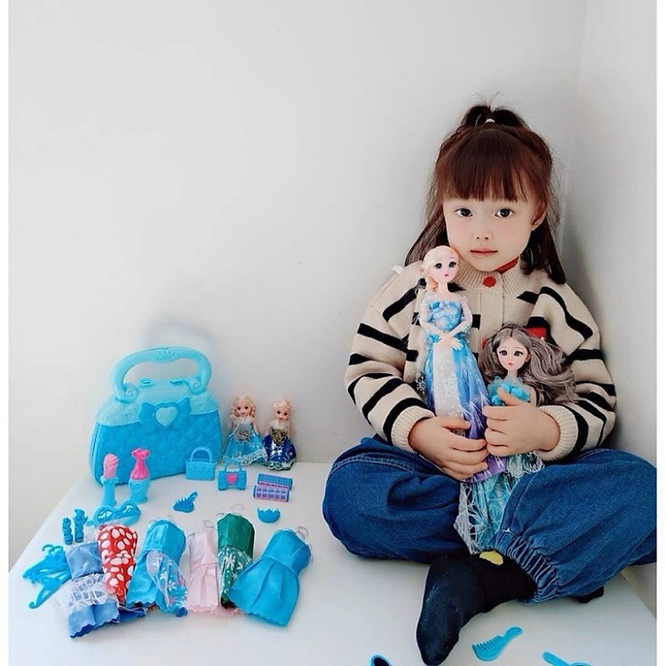 Bộ Đồ Chơi Búp Bê Công Chúa Elsa Chính hãng Giá rẻ - Hình ảnh 5