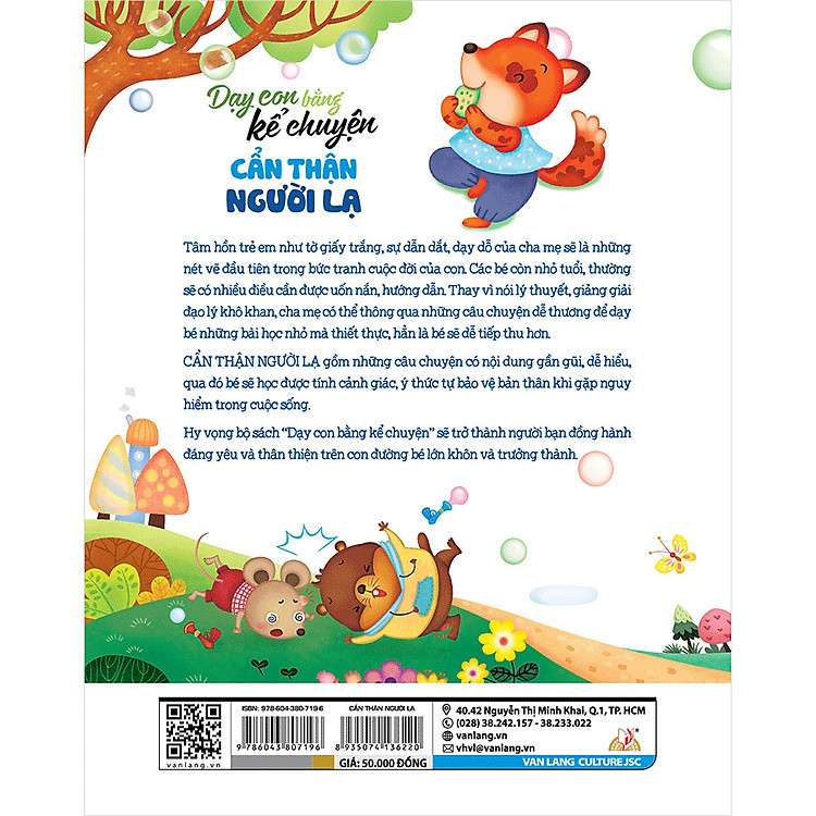 Dạy Con Bằng Kể Chuyện - Cẩn Thận Người Lạ - Ảnh 2