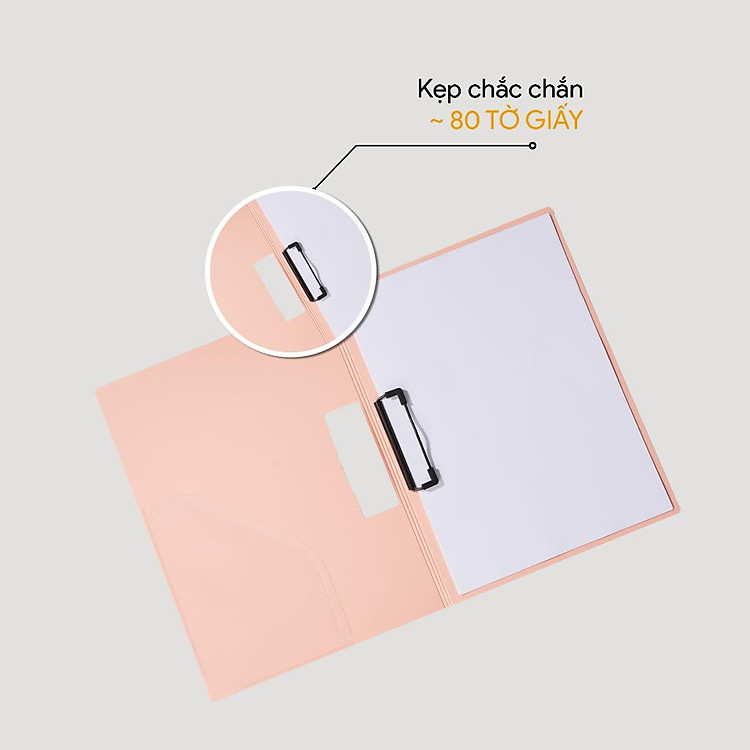 Bìa Kẹp Tài Liệu A4 Nhựa PP (Đen) - Ảnh 4