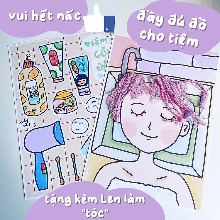 Bộ Tranh Tương Tác Cô Tiên Xanh Chính hãng Giá rẻ - Hình ảnh 3