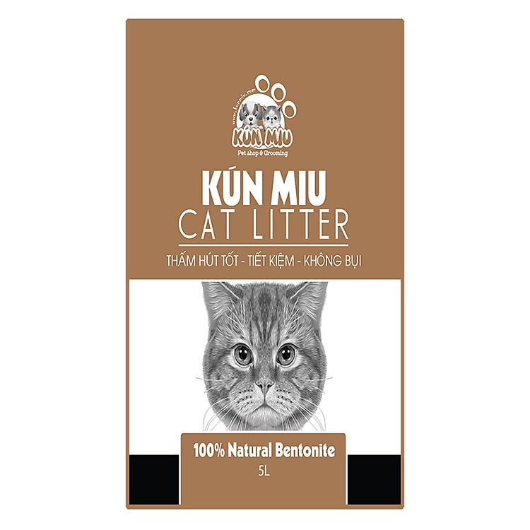 Cát Vệ Sinh Kún Miu Hương Cà Phê (5L)
