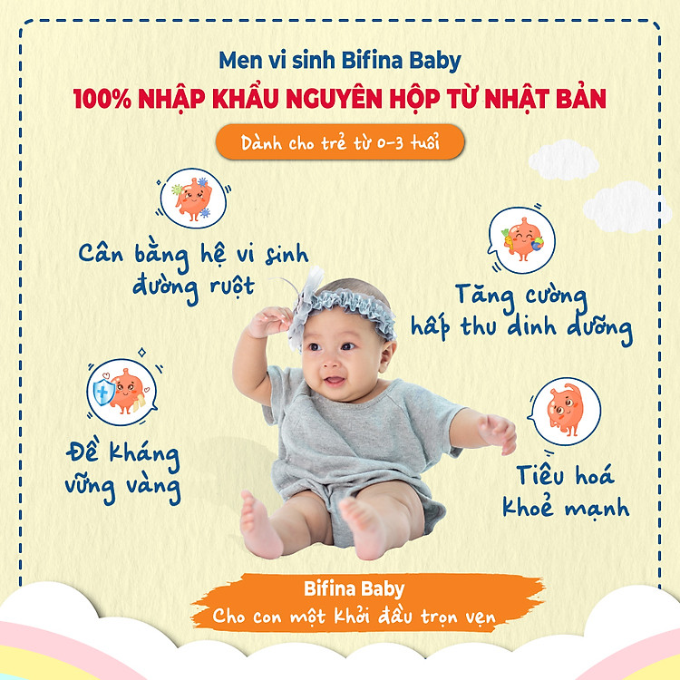 Men vi sinh Bifina Baby Nhật Bản Tin cậy Giá tốt - Hình ảnh 4