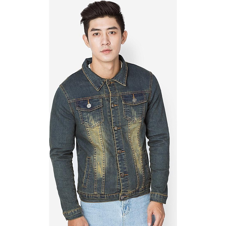 Aó khoác Jean Nam Titishop AKN236 - XXL