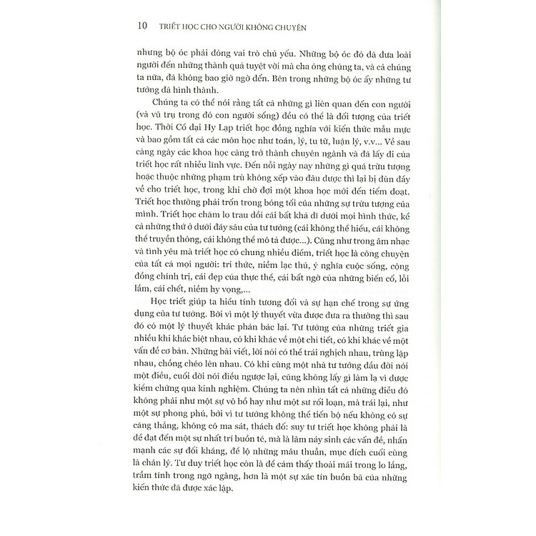 Triết Học Cho Người Không Chuyên (Tái Bản 2020) - Ảnh 3