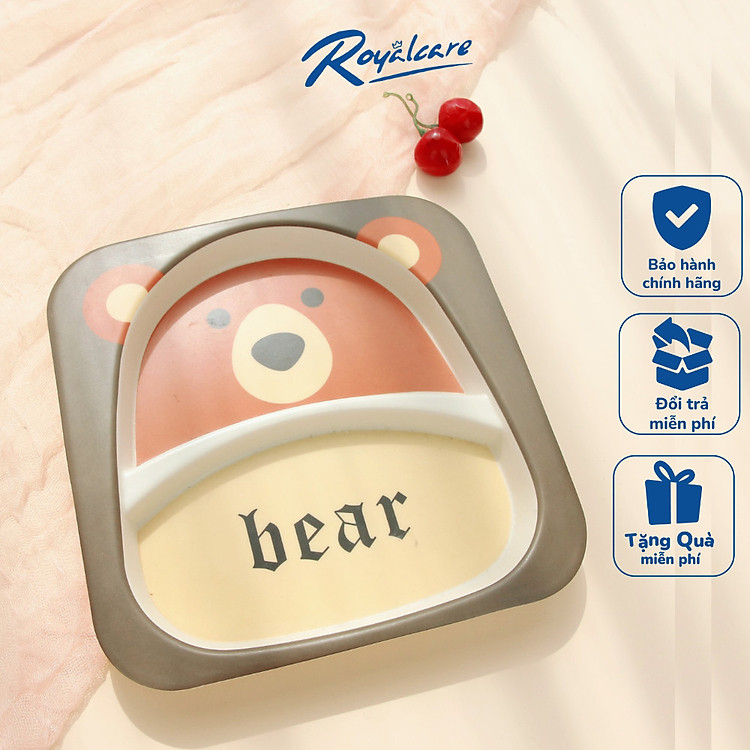 Mua Khay ăn dặm chia 2 ngăn Royal Care Chính hãng Giá tốt - Hình ảnh 4