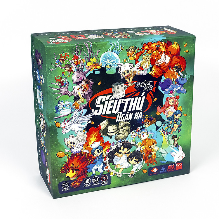 Board Game Lớp Học Mật Ngữ - Siêu thú Ngân Hà - Bộ Đồ Chơi Nhập vai Cực vui cho cả nhà