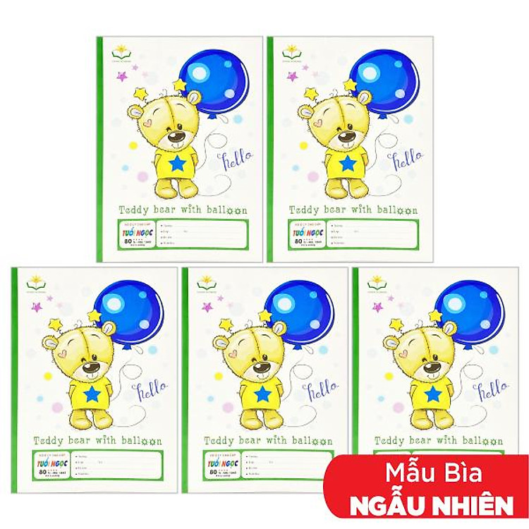 Bộ Tập Tuổi Ngọc 4 Ô Ly (80 trang) (5 tập)