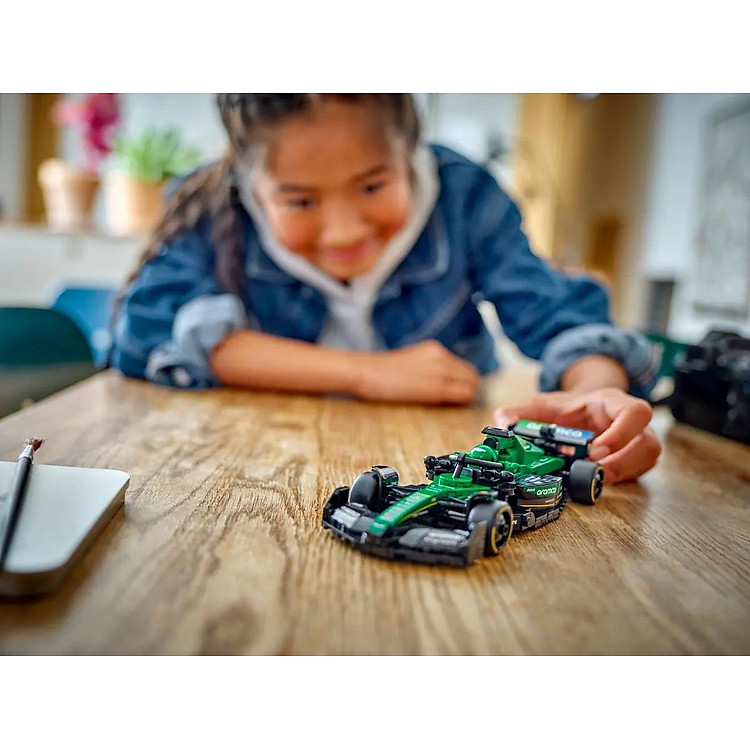 Đồ Chơi Lắp Ráp Xe Đua Aston Martin Chính hãng Giá tốt - Hình ảnh 4