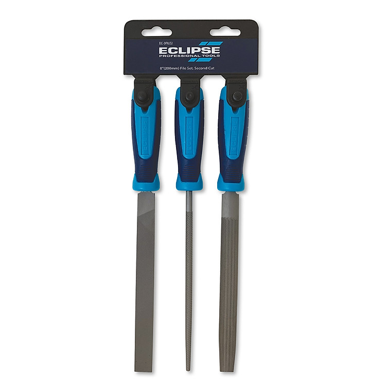 Bộ 3 dũa 200mm Eclipse EC-3FILEB