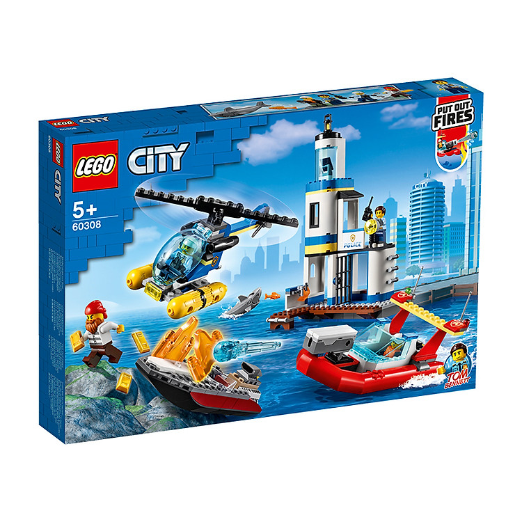 Đồ Chơi LEGO Trạm Cảnh Sát & Cứu Hỏa Chính hãng Giá tốt