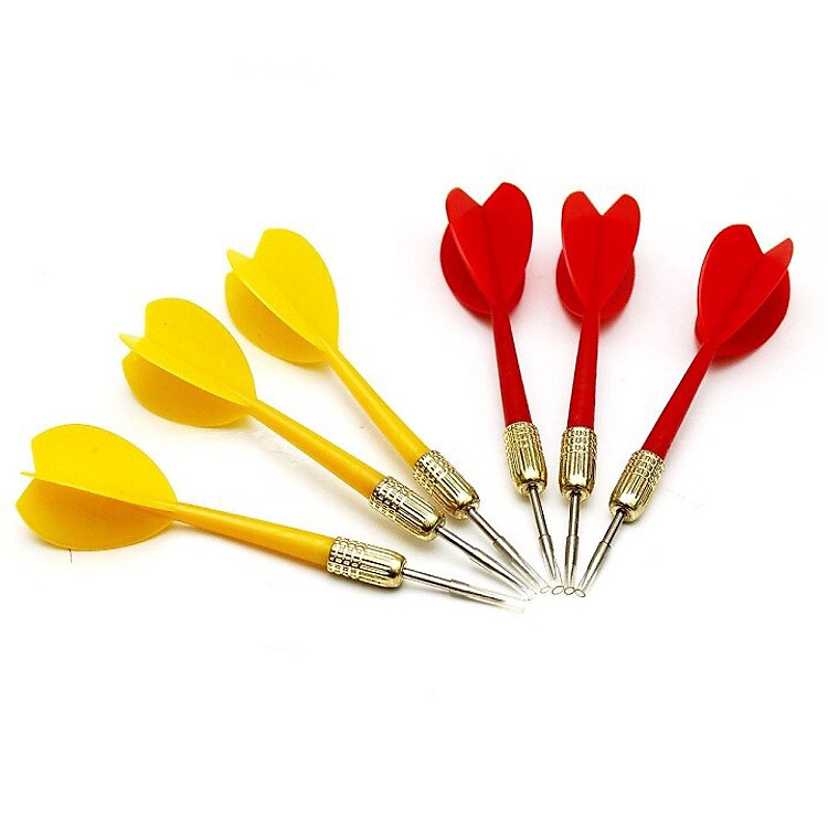 Bộ 6 Phi Tiêu Chân Kim Nhiều Màu Sắc Vui Chơi Giải Trí PM06