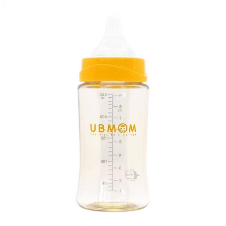 Tham Khảo tại ConCung: Bình sữa UBMOM PPSU 260ml - Vàng , nhận ngay nhiều Ưu đãi
