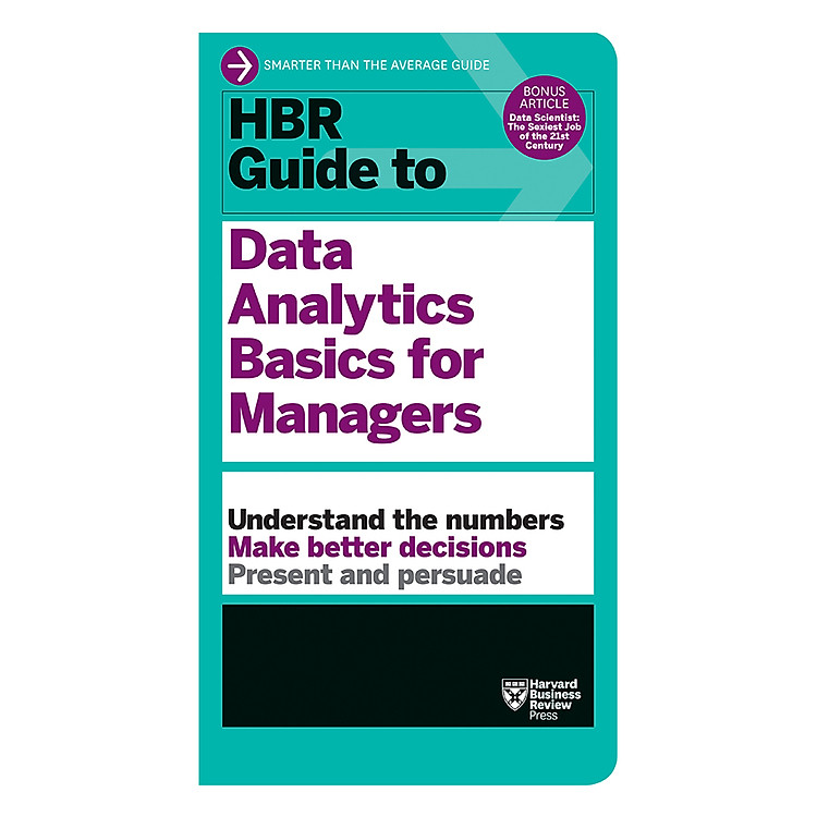 Sách Harvard Business Review Guide To Data Analytics For Basic Managers
