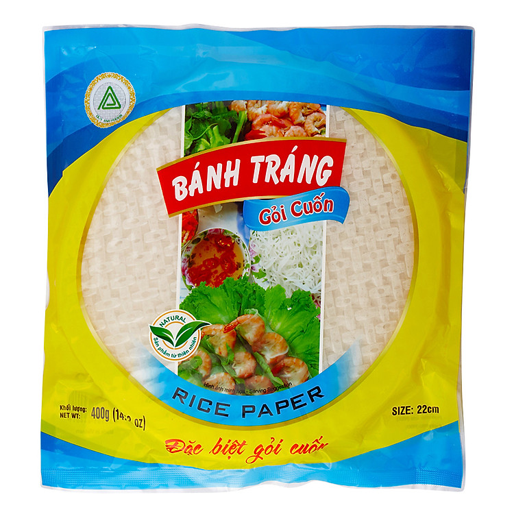 Bánh Tráng Gỏi Cuốn 22cm Tròn Duy Anh Foods