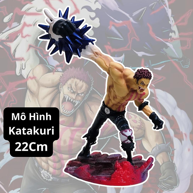 Mô Hình Katakuri Tư Thế Chiến Đấu 22cm - Ảnh 2