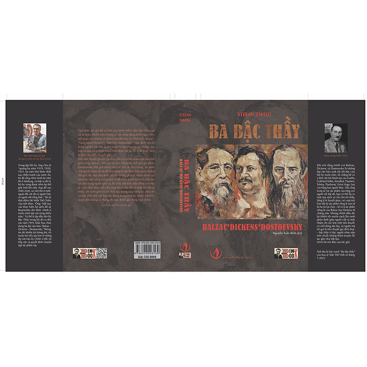 BA BẬC THẦY BALZAC * DICKENS * DOSTOEVSKY – Stefan Zweig - Ảnh 2