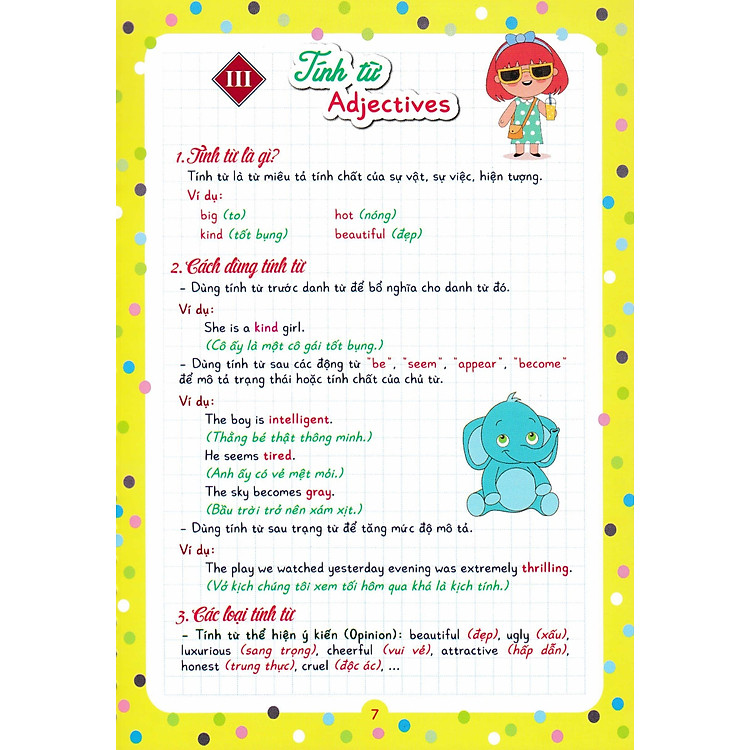 Notebook Sổ Tay Ngữ Pháp Tiếng Anh Tiểu Học Và Trung Học Cơ Sở - Ảnh 7
